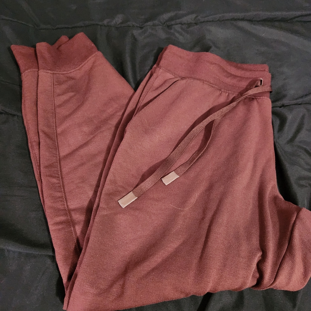 Burgundy Jogger Pants